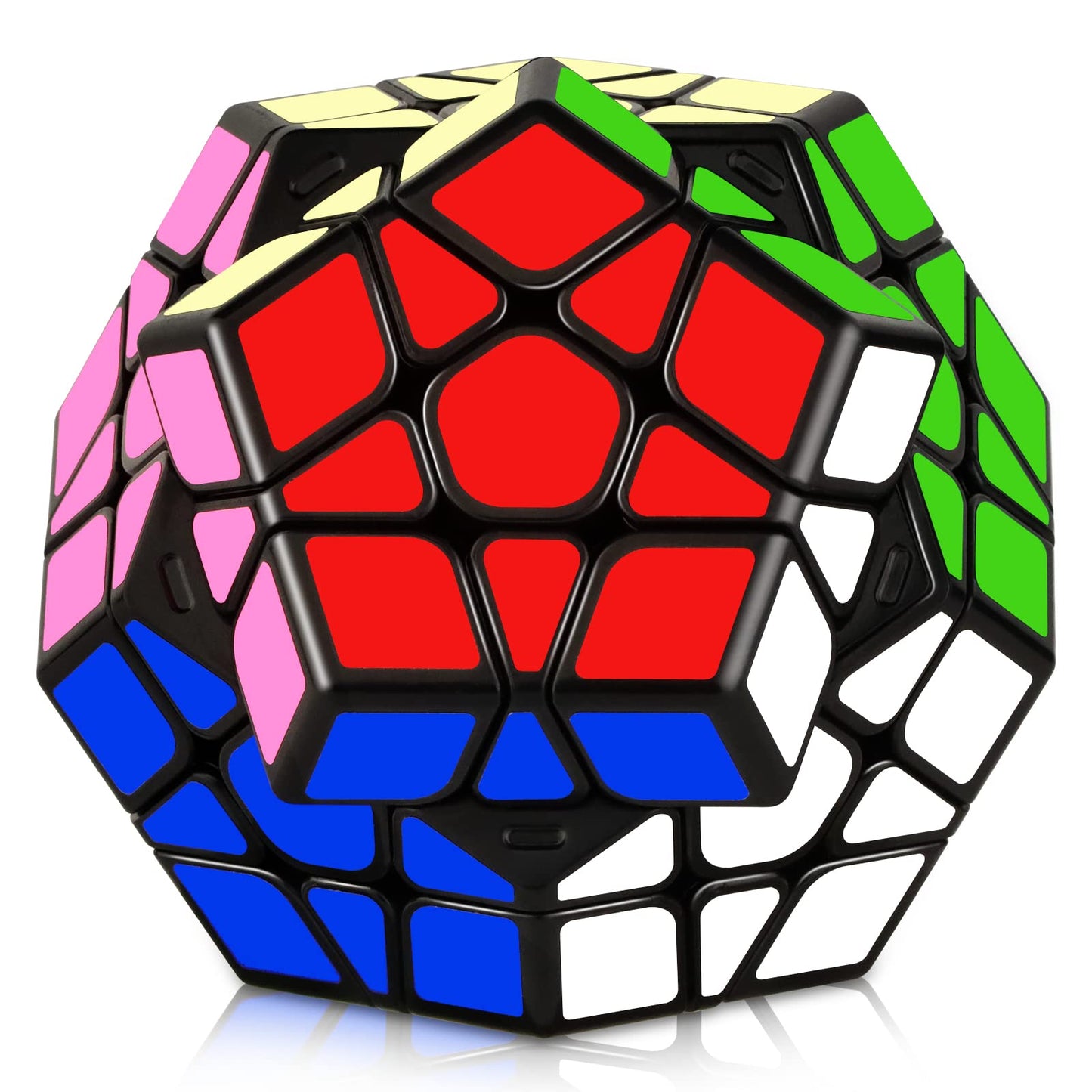 Roxenda Megaminx Speed Cube – 12‑Sided Puzzle for Fast Solving