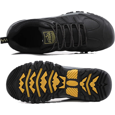 ASTERO Men's Waterproof Hiking Shoes with Anti‑Slip Rubber Sole