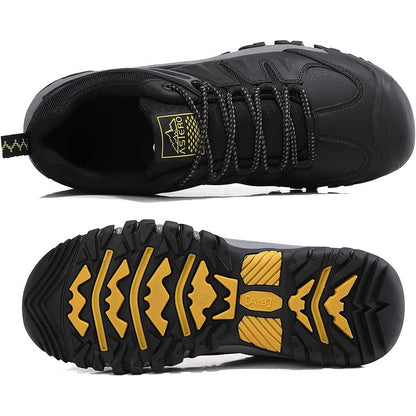 ASTERO Men's Waterproof Hiking Shoes with Anti‑Slip Rubber Sole
