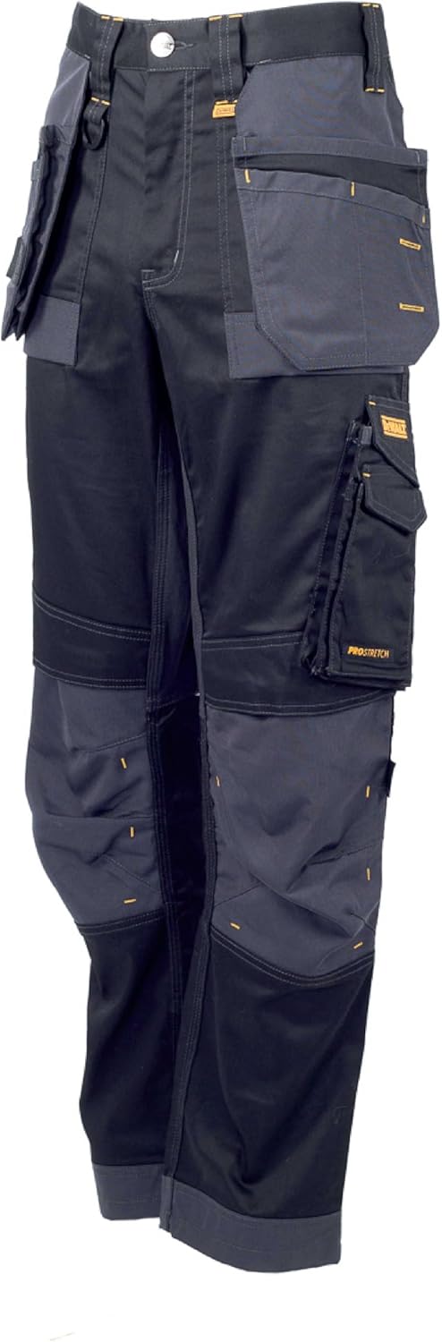 DEWALT Harrison Men's Stretch Work Trousers with Reinforced Knees