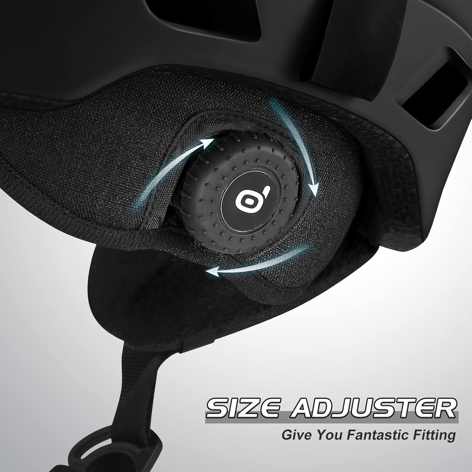 Odoland Lightweight Ski Helmet with Detachable Visor Goggles for Snow Sports