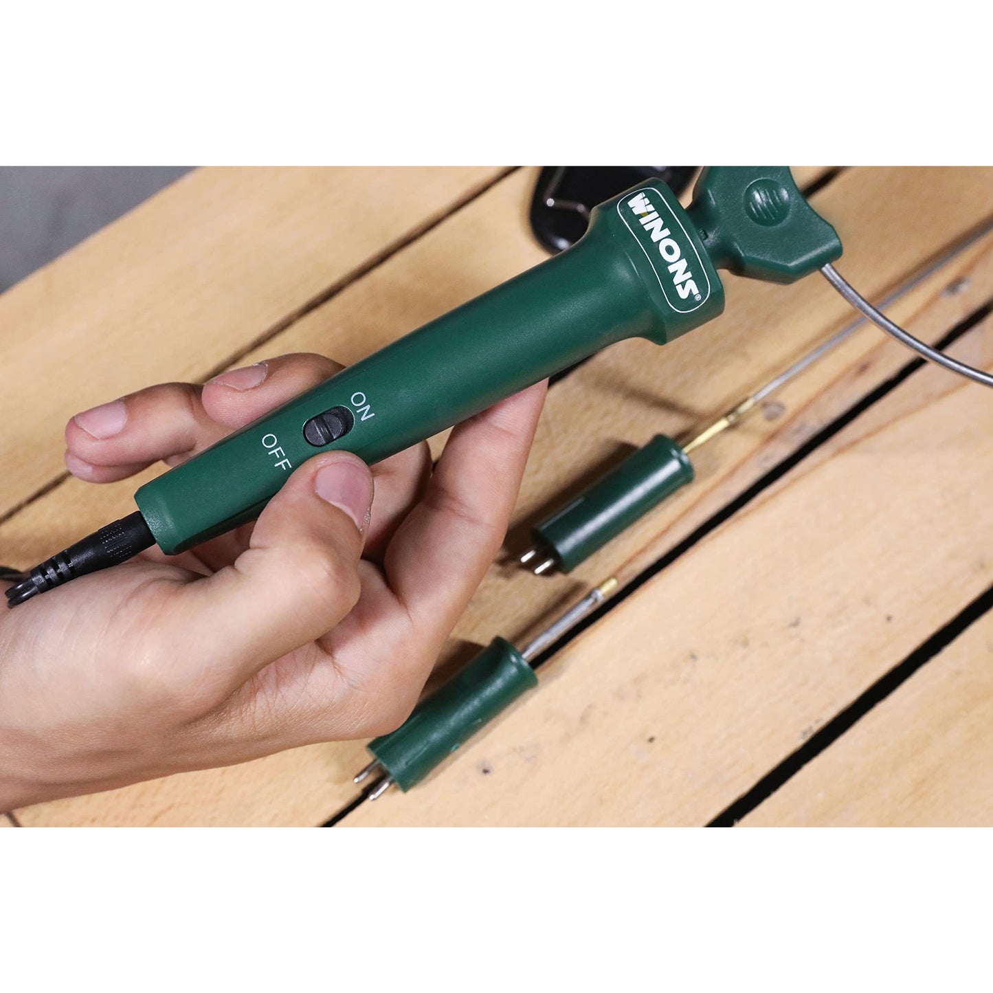 WINONS Hot Wire Foam Cutter Electric Styrofoam Kit with 3 Tips