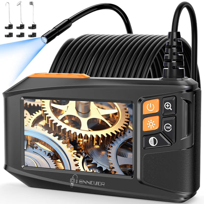 Ennovor 4.3" 1920P HD Endoscopic Inspection Camera with 8 LEDs