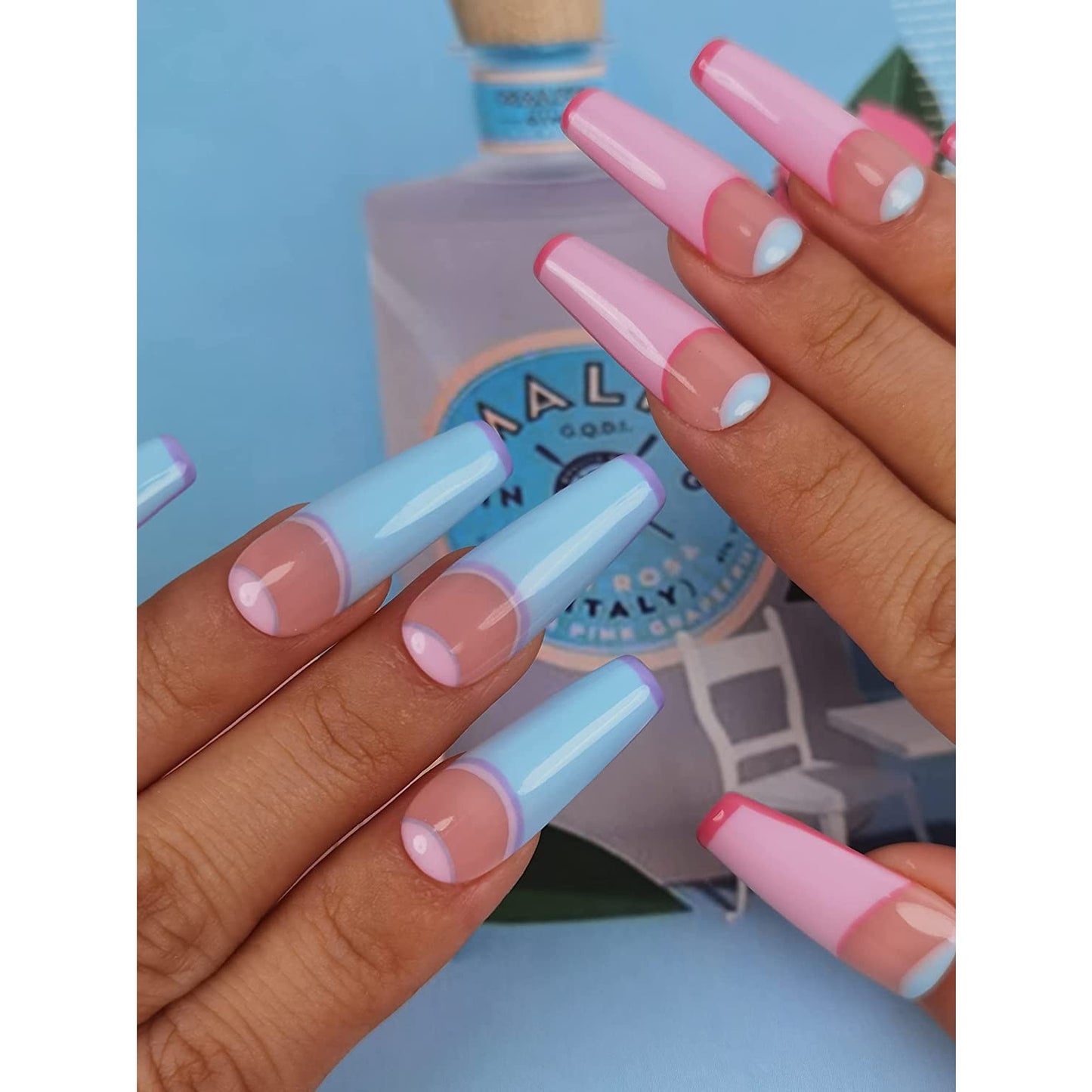 12-Color Summer Pastel Gel Nail Polish Kit 8ml Each