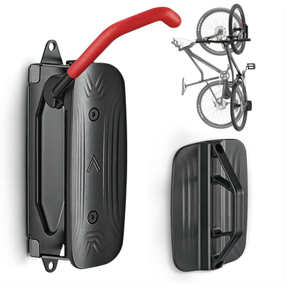 Mimoke Rotating Vertical Bike Wall Mount – Space‑Saving Red Stand