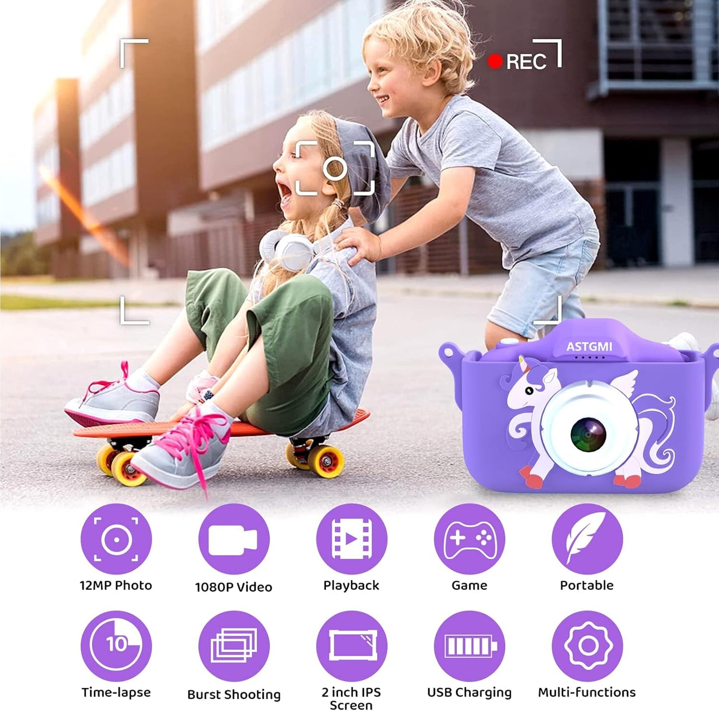 Astgmi HD Camera For Kids
