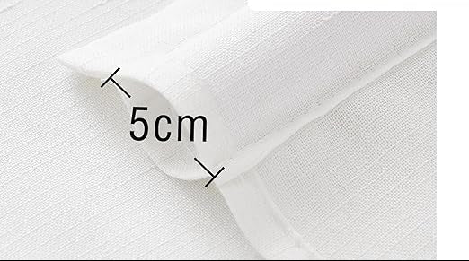 Douceur D'intérieur Sheer Door Curtain – Light Filtering Voile