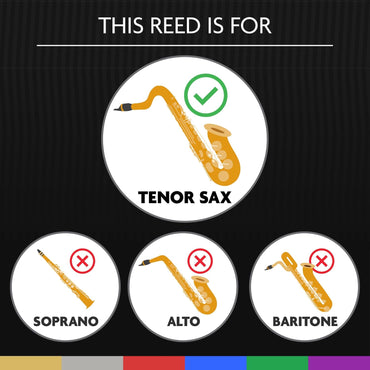 Légère American Cut Tenor Saxophone Reed: Premium Synthetic Woodwind Reed