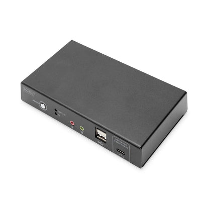 Digitus 2-Port USB-C KVM Switch with 4K30Hz HDMI and Network