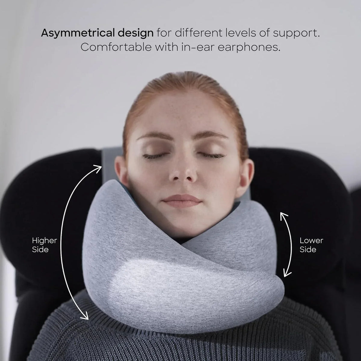 Ostrichpillow Go Neck Pillow: Premium Memory Foam Airplane Travel Pillow - Gomix Brands Outlet