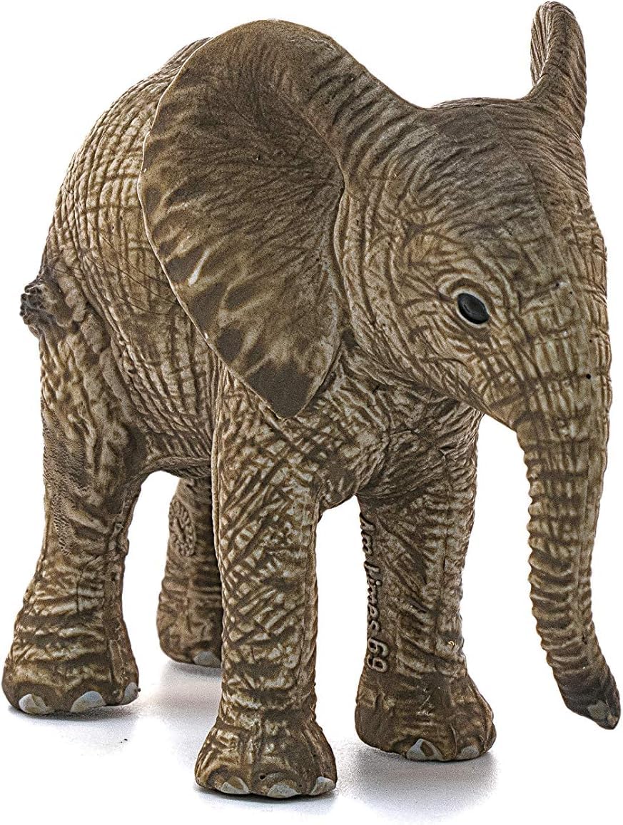 Schleich African Elephant Calf Toy Figurine