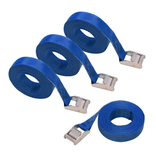 Amazon Basics 8.2-Foot Tie-Down Straps with 330-Pound Load Capacity