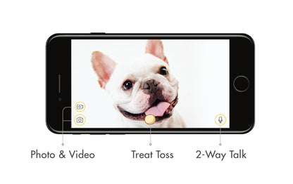 Furbo Full HD WiFi Pet Camera with Treat Tossing and Two-Way Audio