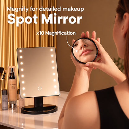 H&S HS-16LED LED Illuminated Cosmetic Mirror