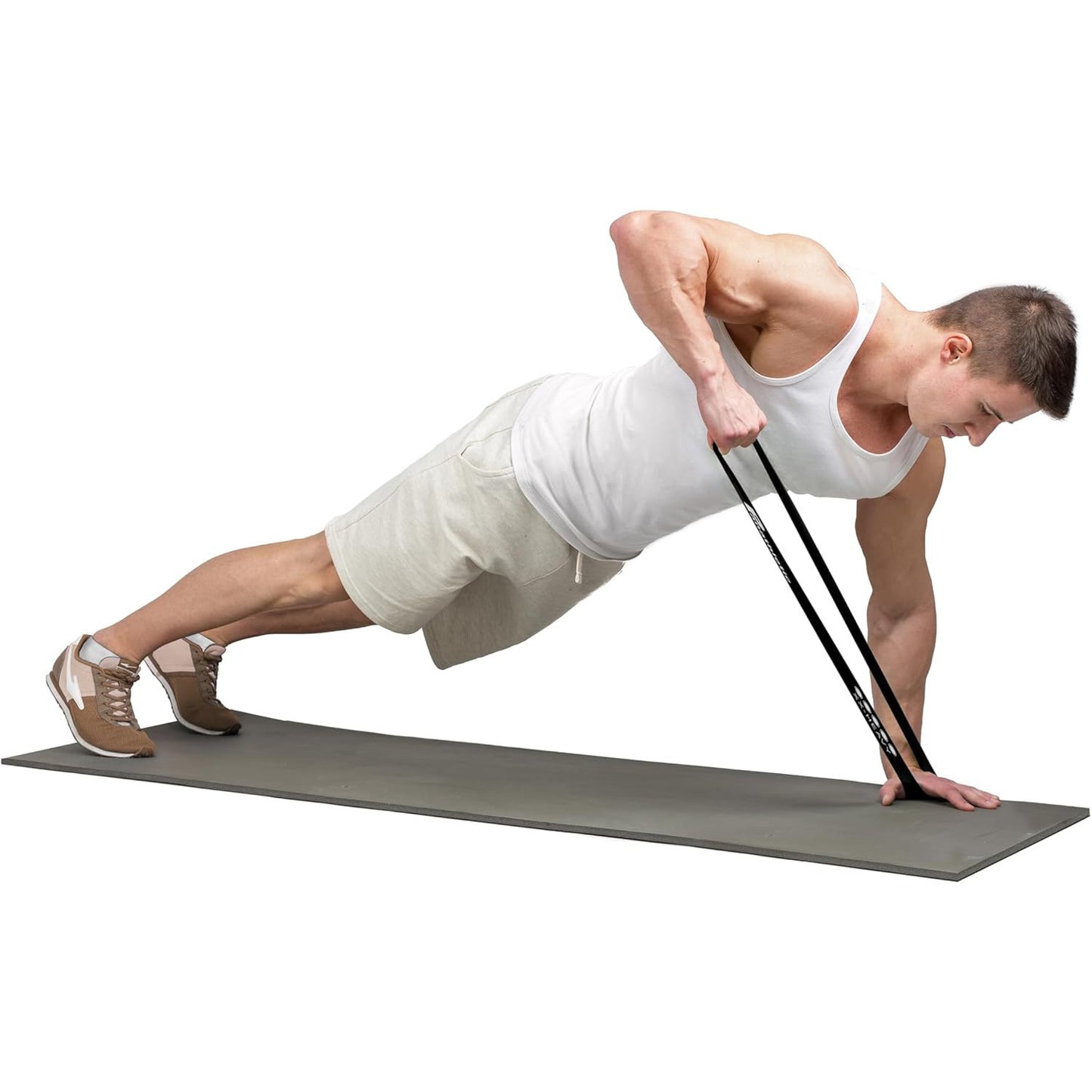 Panathletic Resistance Bands Set - 5 Different Levels for Full Body Workouts