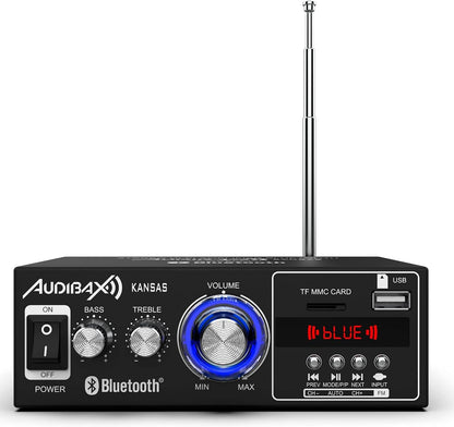 Audibax Kansas 10107898 40W+40W Bluetooth HiFi Stereo Amplifier