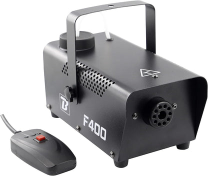 BOOMTONE F400 Compact Fog Machine: Dynamic Party Smoke Effect with Remote Control