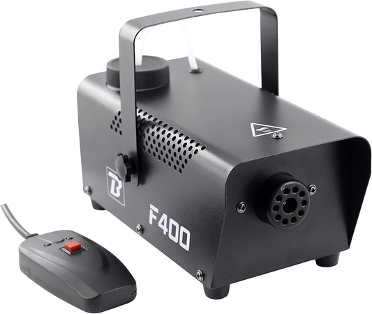 BOOMTONE F400 Compact Fog Machine: Dynamic Party Smoke Effect with Remote Control