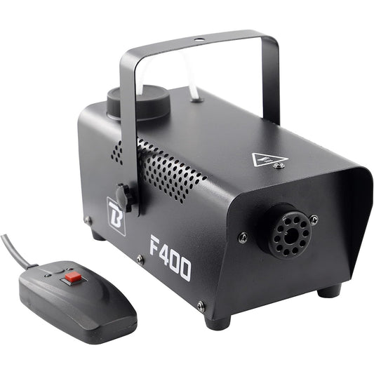BOOMTONE F400 Compact Fog Machine: Dynamic Party Smoke Effect with Remote Control