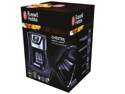 Russell Hobbs Chester Grind & Brew Coffee Maker Black