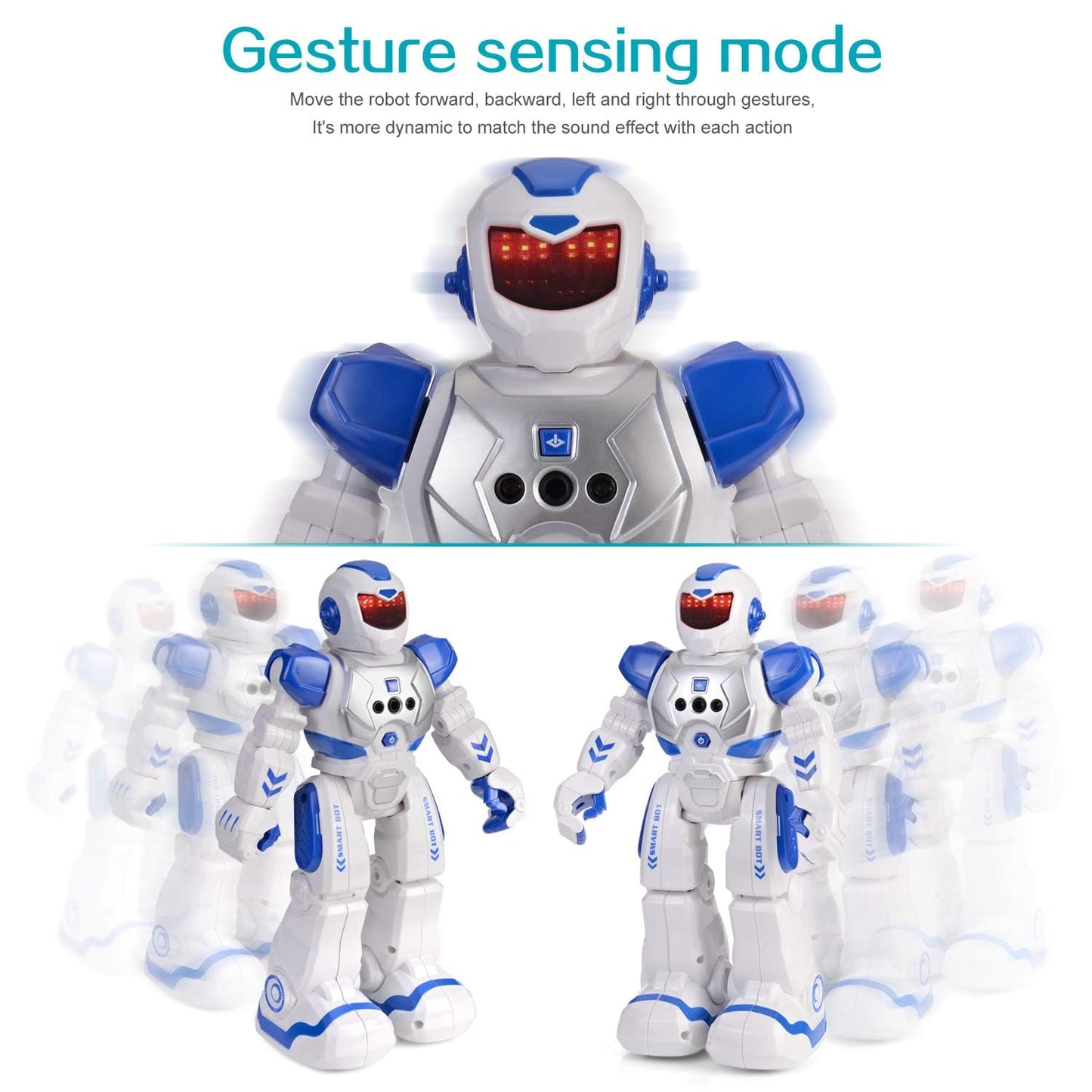 Jack Royal Crazon Programmable Robot with Gesture Control Walking Singing