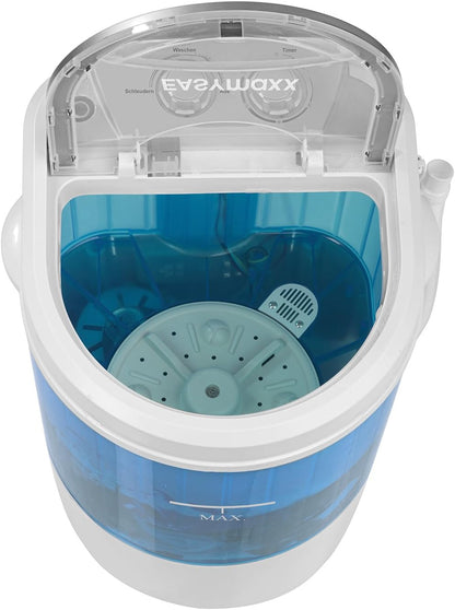 EASYmaxx Mini Portable Washing Machine 3kg Capacity for Camping