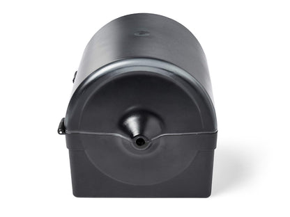 Amazon Basics Center Pull Paper Towel Dispenser, Smoke Semi-Transparent, 28.8L