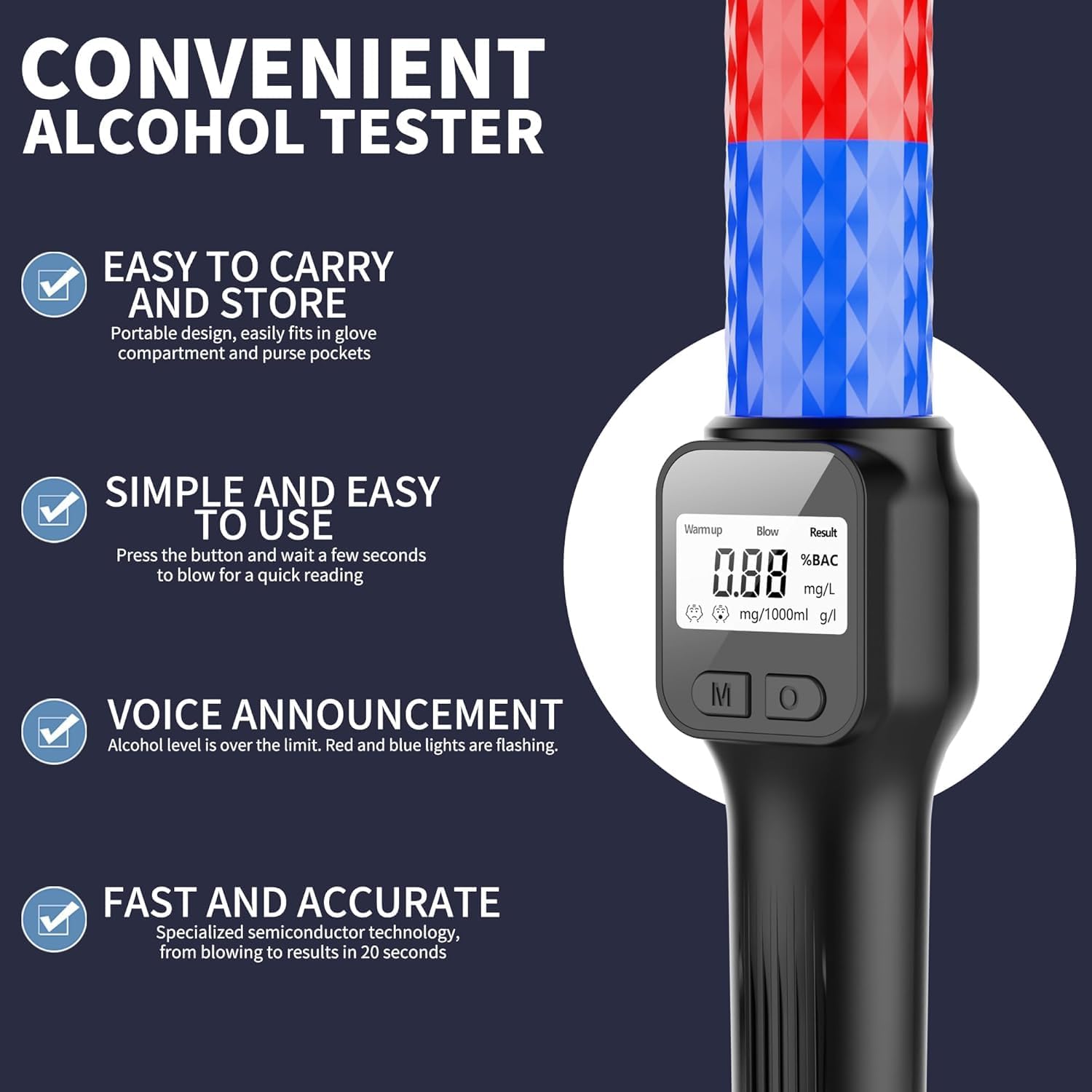 Alcohol Breath Tester MR991