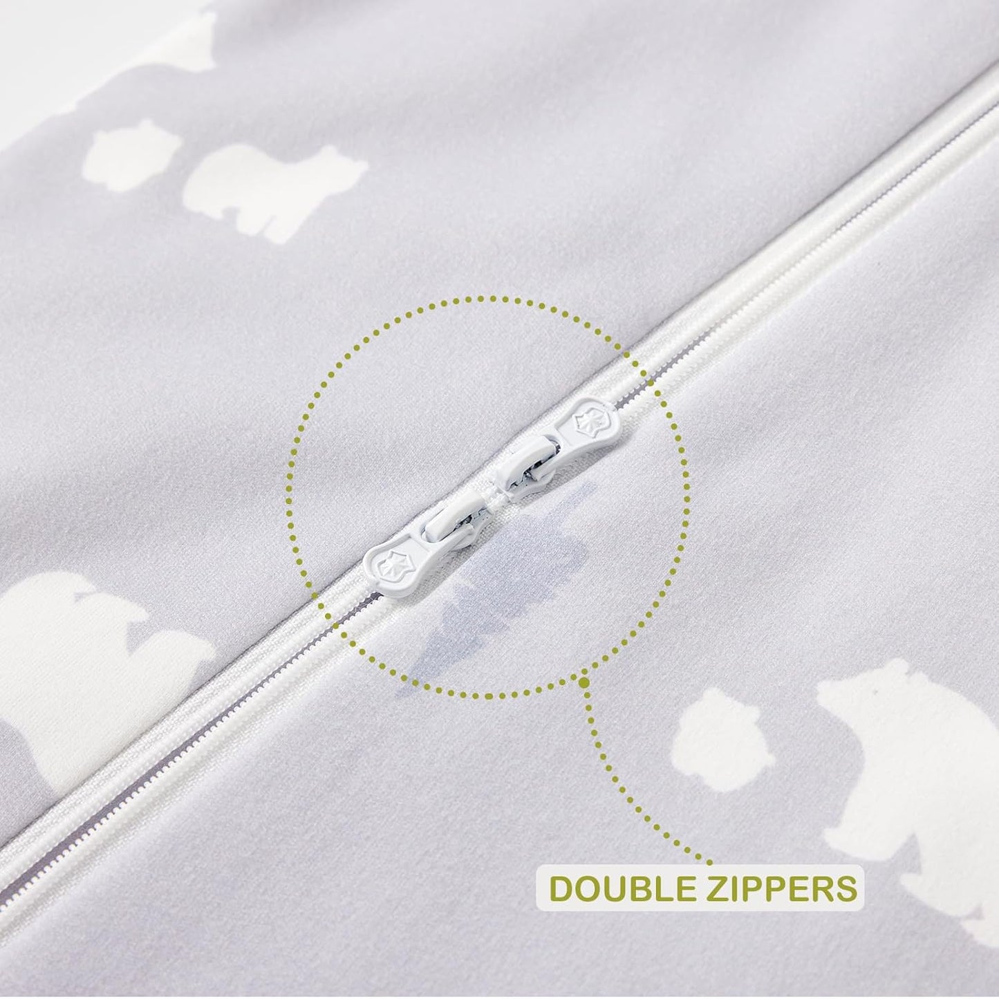 Organic Cotton Toddler Sleep Sack with Legs – Foliage