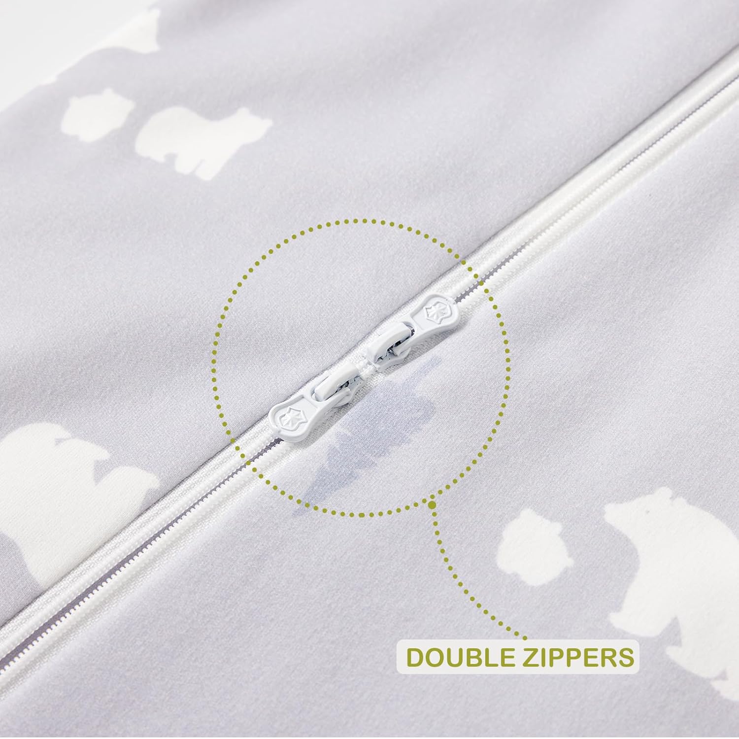 Organic Cotton Toddler Sleep Sack with Legs – Foliage