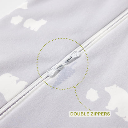 Organic Cotton Toddler Sleep Sack with Legs – Foliage