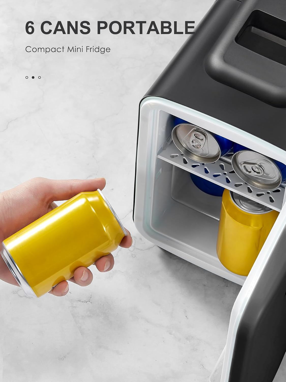 Reemix KM-12-4L Mini Fridge Thermoelectric Cooling 4 Litre