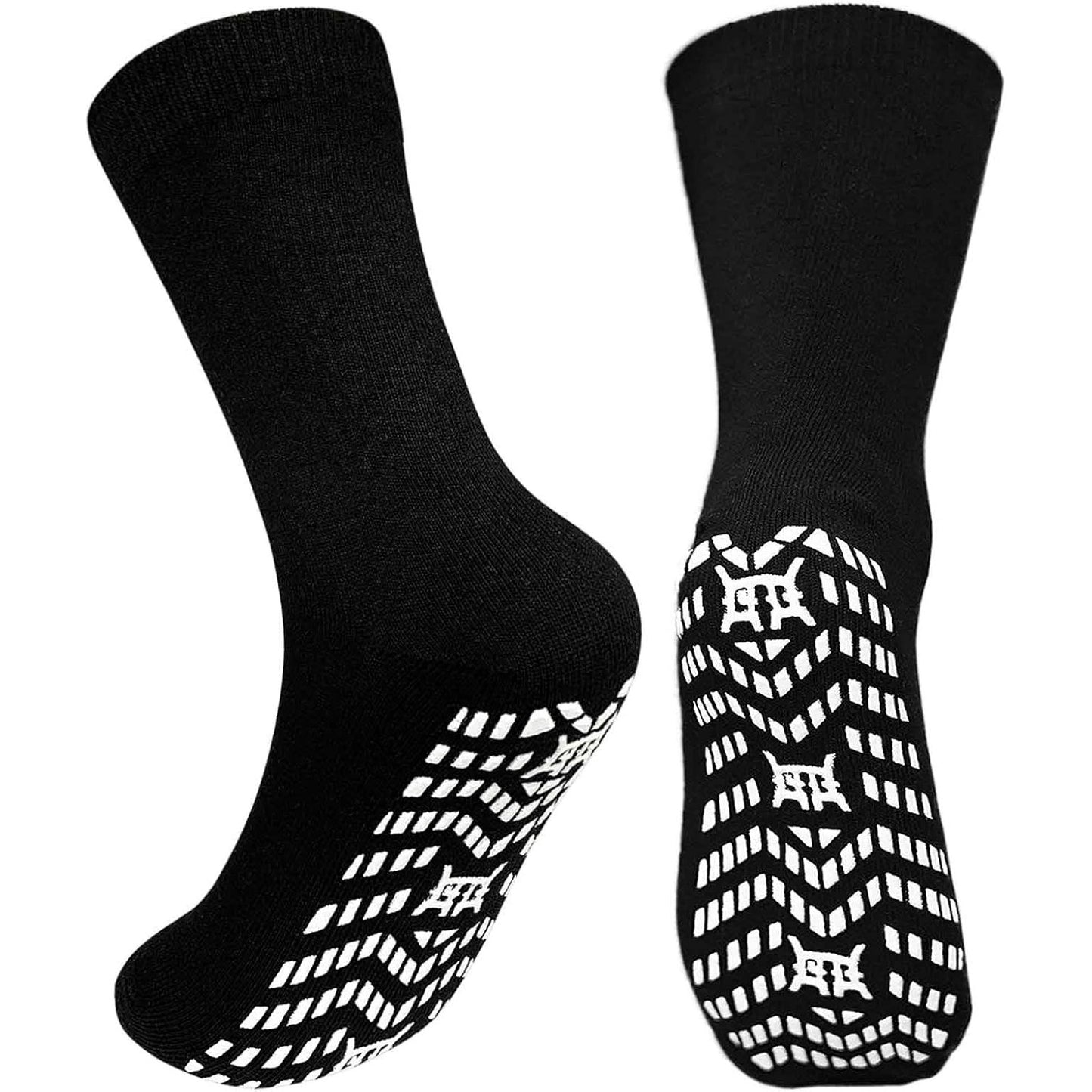 Artfasion Non Slip Grip Socks for Men Women Seniors