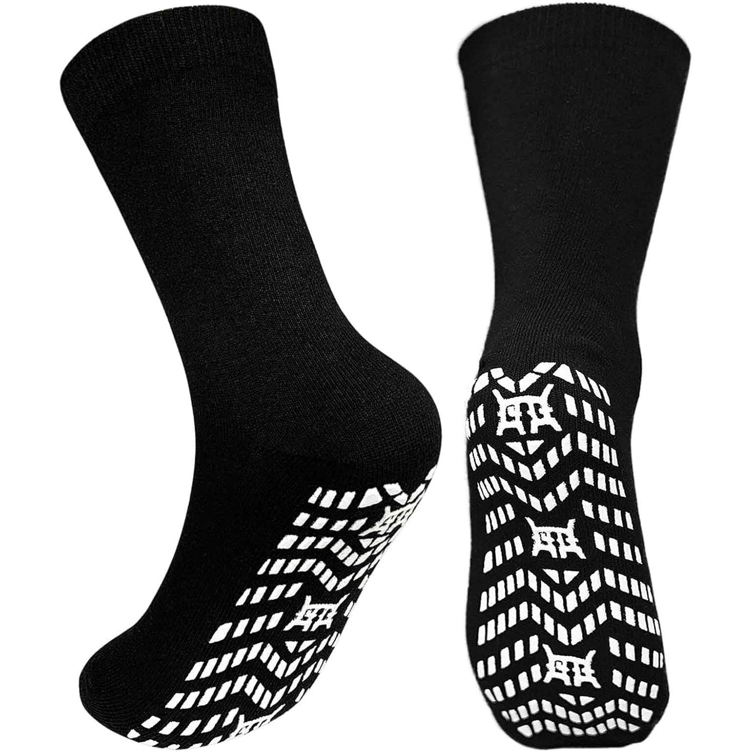 Artfasion Non Slip Grip Socks for Men Women Seniors