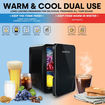 Enventor TJ04 4L Mini Fridge Cooler Warmer
