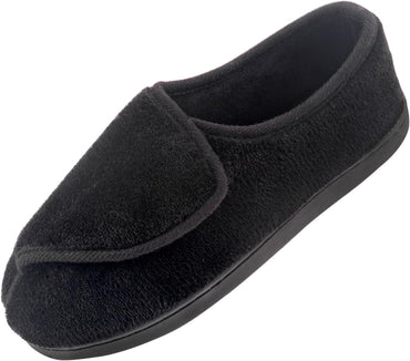 Women's Adjustable Memory Foam Diabetic Arthritis Edema House Slippers