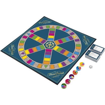 Hasbro Trivial Classic Portuguese Edition – 2400 Question Trivia Board Game