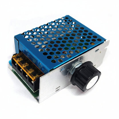 LAOSEP 4000W Motor Speed Controller AC 110-220V Adjustable Voltage Regulator SCR Dimmer