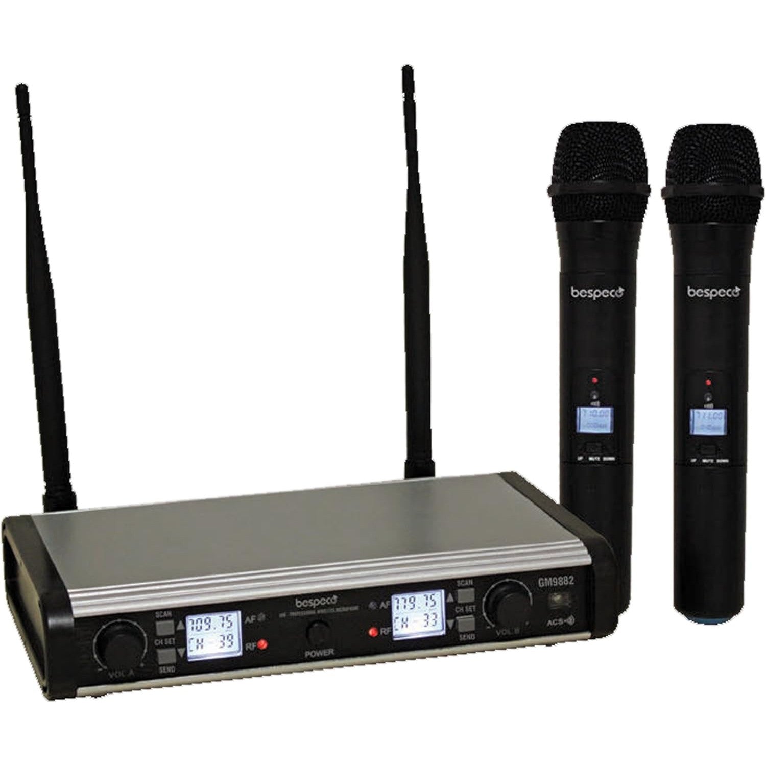 Bespeco GM9882 Wireless Microphone System - Crystal Clear Audio