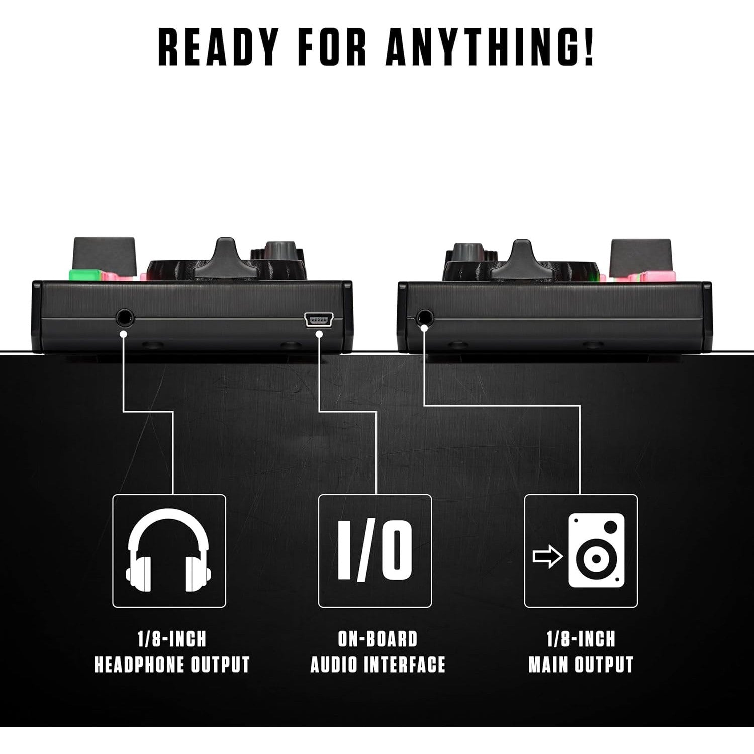 Numark DJ2GO2 Touch Compact Portable DJ Controller with Serato Lite