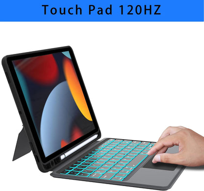 VANKEYPAD W-FR IP10.2 Keyboard Case for iPad 10.2 Inch