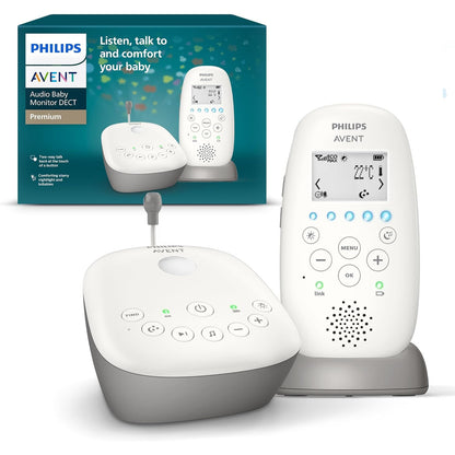 Philips Avent SCD733/26 DECT Baby Monitor with Star Projection