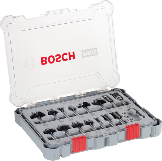 Bosch Professional Wood Router Bit Set
