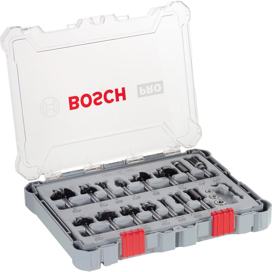 Bosch Professional Wood Router Bit Set