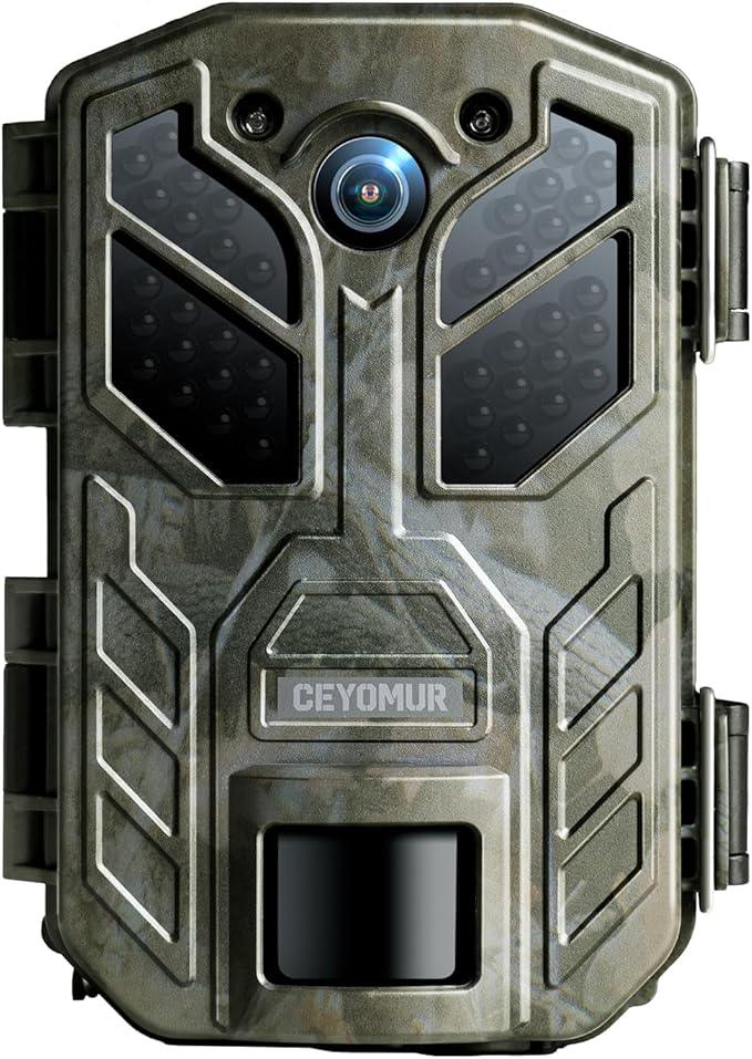 CEYOMUR 4K UHD 36MP Trail Camera with Night Vision & Motion Activation - Gomix Brands Outlet