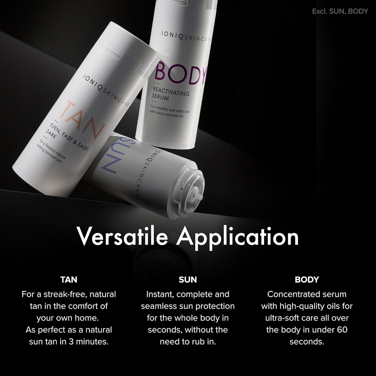 IONIQ Skincare TAN Medium Sprayer Starter Kit with Magnetic Technology