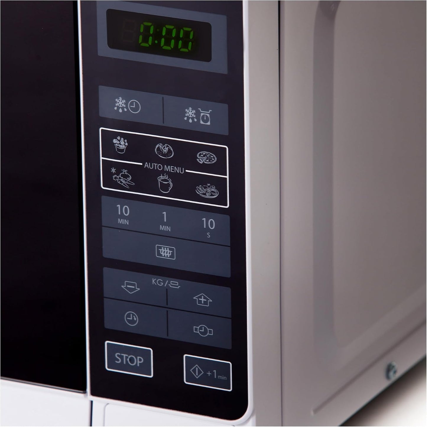Sharp R242INW Solo Microwave 800W 20L Silver