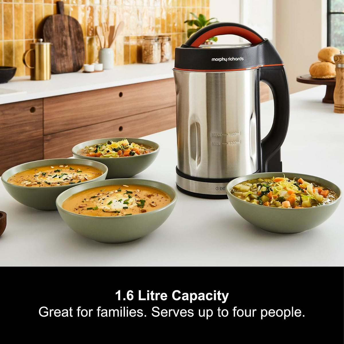 Morphy Richards Classic Soup Maker 1.6L 1000W