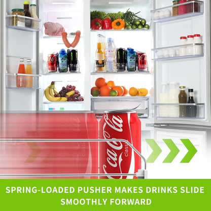 Accwork Automatic Can Dispenser For Fridge 5 Rows 42x31cm