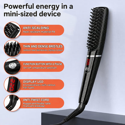 YAIAWISU Beard Straightening Brush A6288